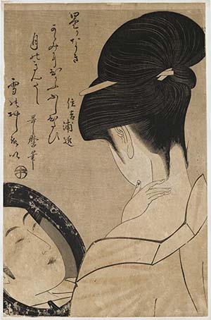 Kitagawa Utamaro, Schminkszene, um 1795/96, Giverny, Fondation Claude Monet, © Giverny, Fondation Claude Monet