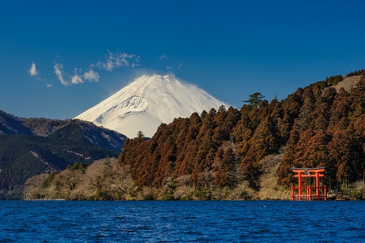 Fuji-san in Hakone