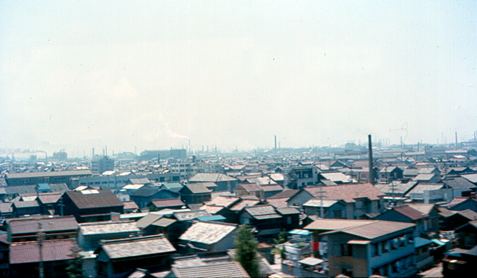 Stadtlandschaft Nagoyas (1967)