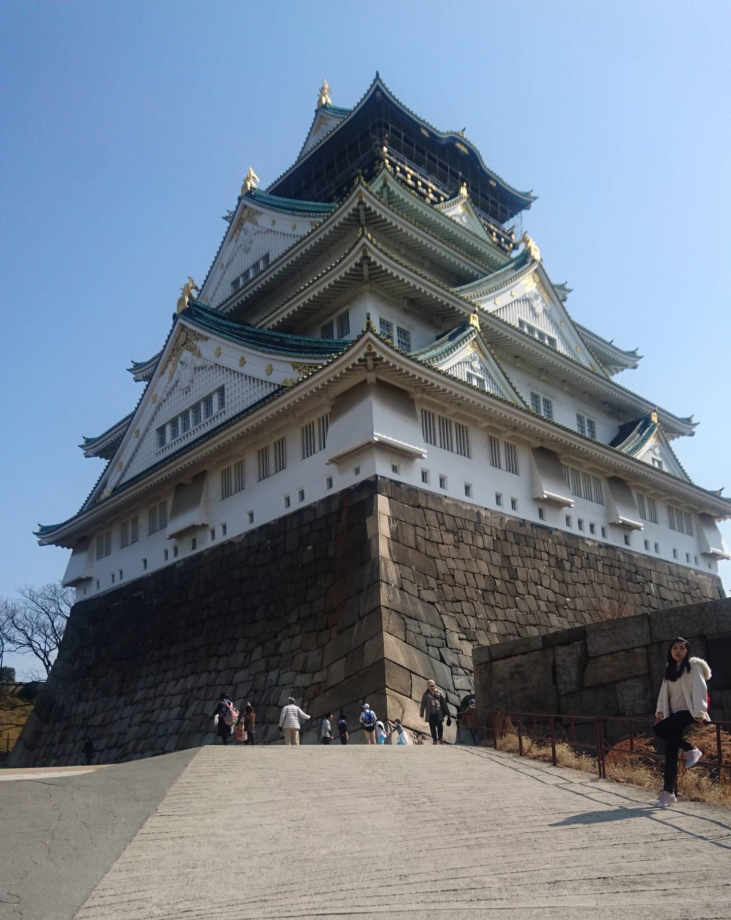 die Burg Ōsaka