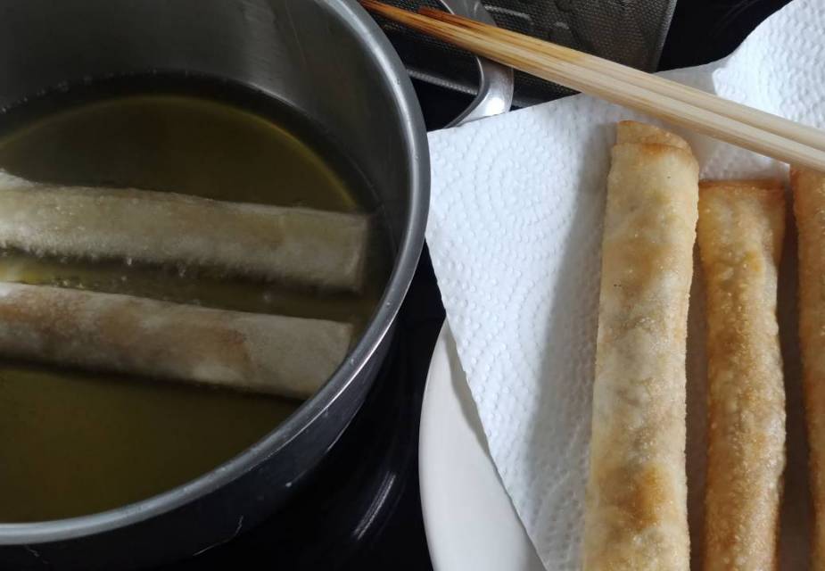 Miso-Sticks heiß servieren