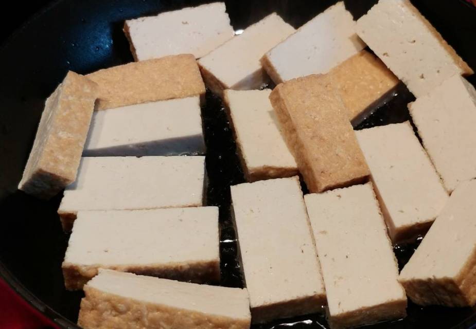 Frittierter Tofu