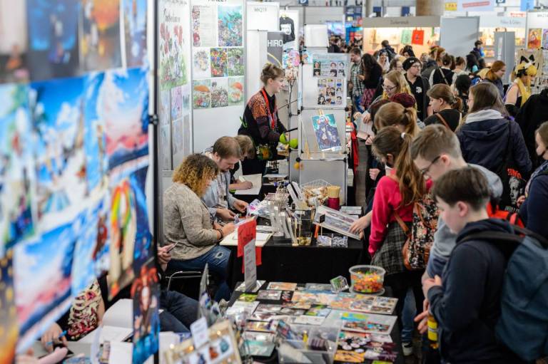 Besucher der Manga Comic Con 2018