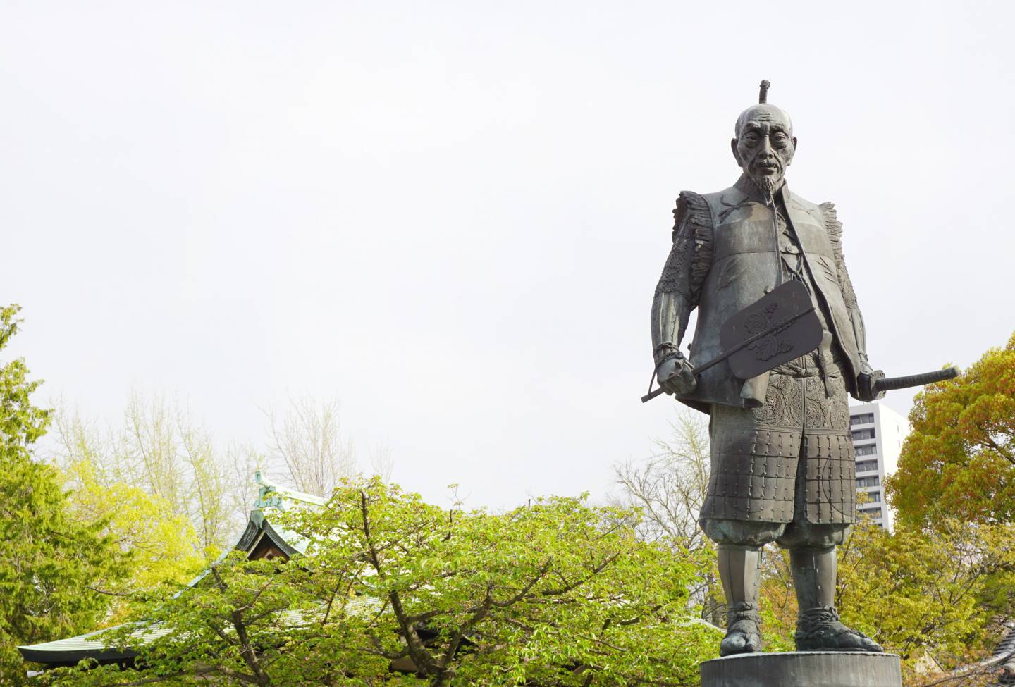 Statue Toyotomi Hideyoshis in Ōsaka