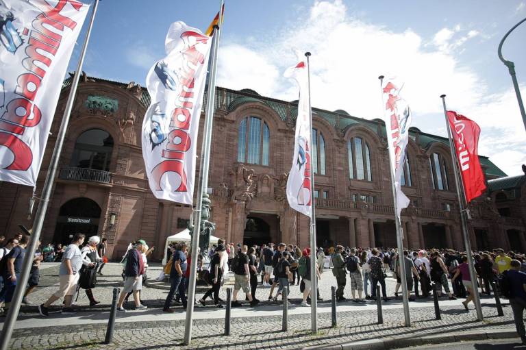Location der AnimagiC 2019 in Mannheim von Außen