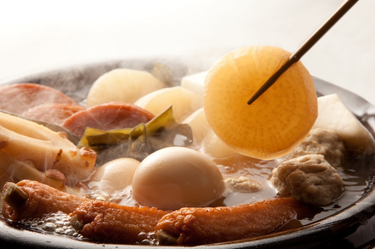 Nahaufnahme von Oden mit Gemüse