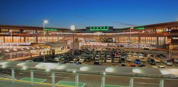 Ansicht auf den Flughafen Narita