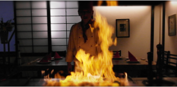 flamme über teppanyaki grill