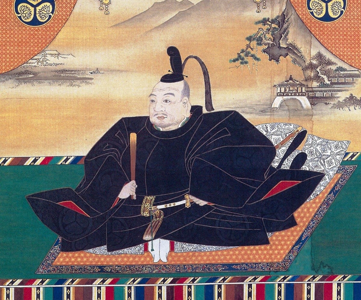 Holzschnitt von Tokugawa Ieyasu