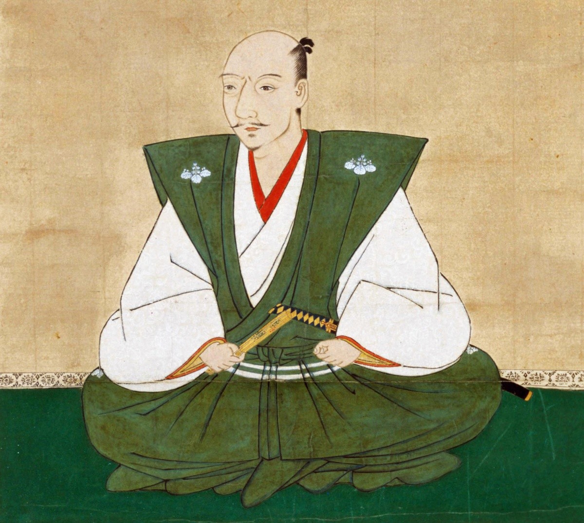 Holzschnitt von Oda Nobunaga