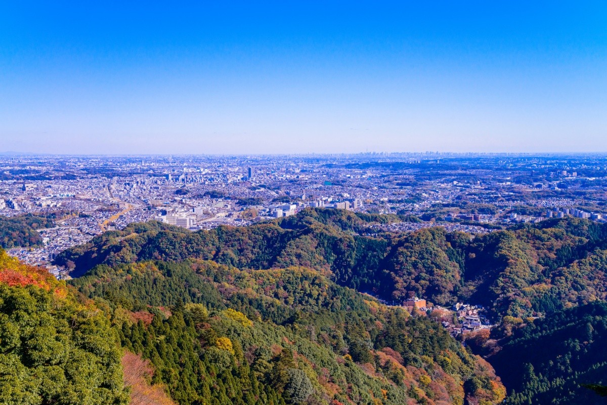 Ausblick vom Berg Takao