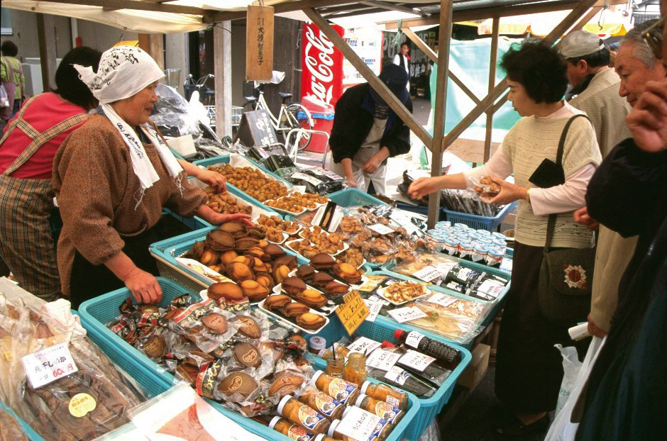 Morgenmarkt in Wajima