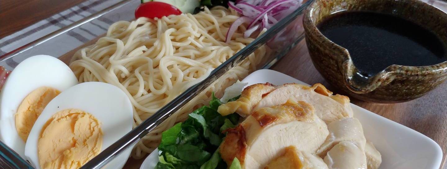 Tsukemen mit Hühnerbrust