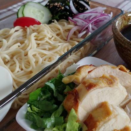 Tsukemen mit Hühnerbrust