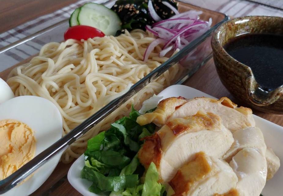 Tsukemen mit Hühnerbrust