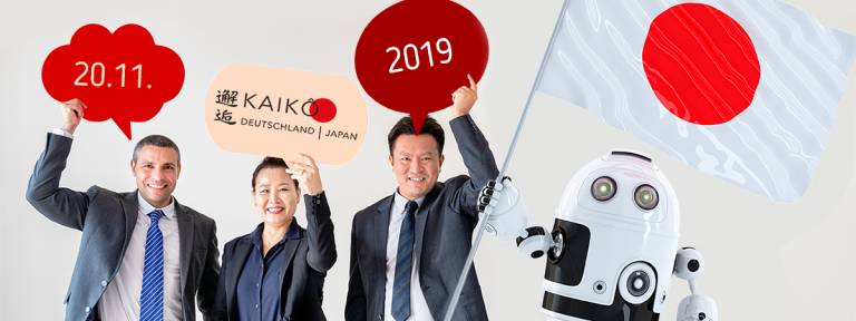Flyer für Kai Ko - Deutsch-Japanischer Wirtschaftsaustausch