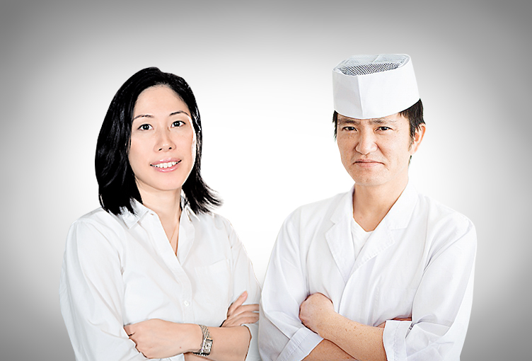 Kazumi Wickenkamp und Koch Takahashi