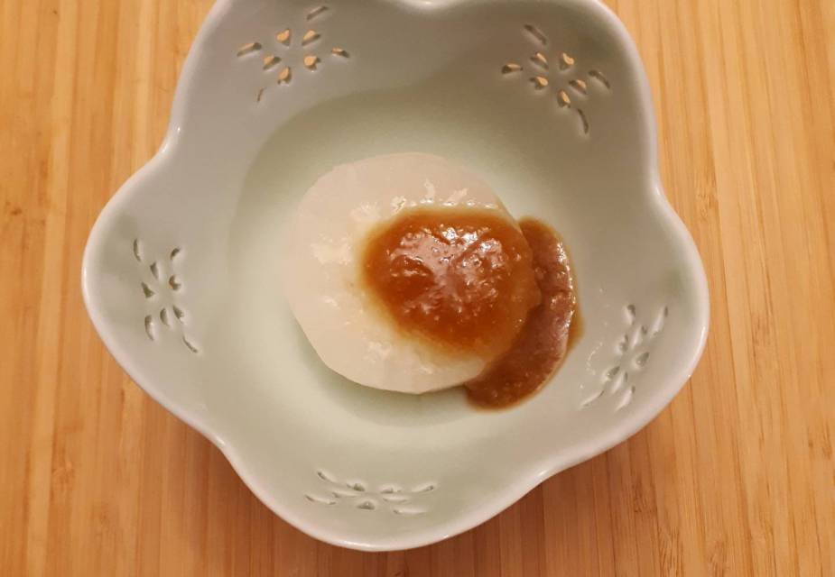 Furofuki Daikon mit Dengaku Miso