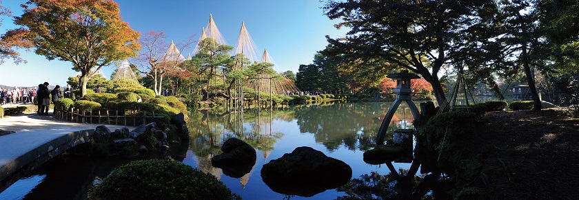 Kenryokuen (Japanischer Garten) in Ishikawa