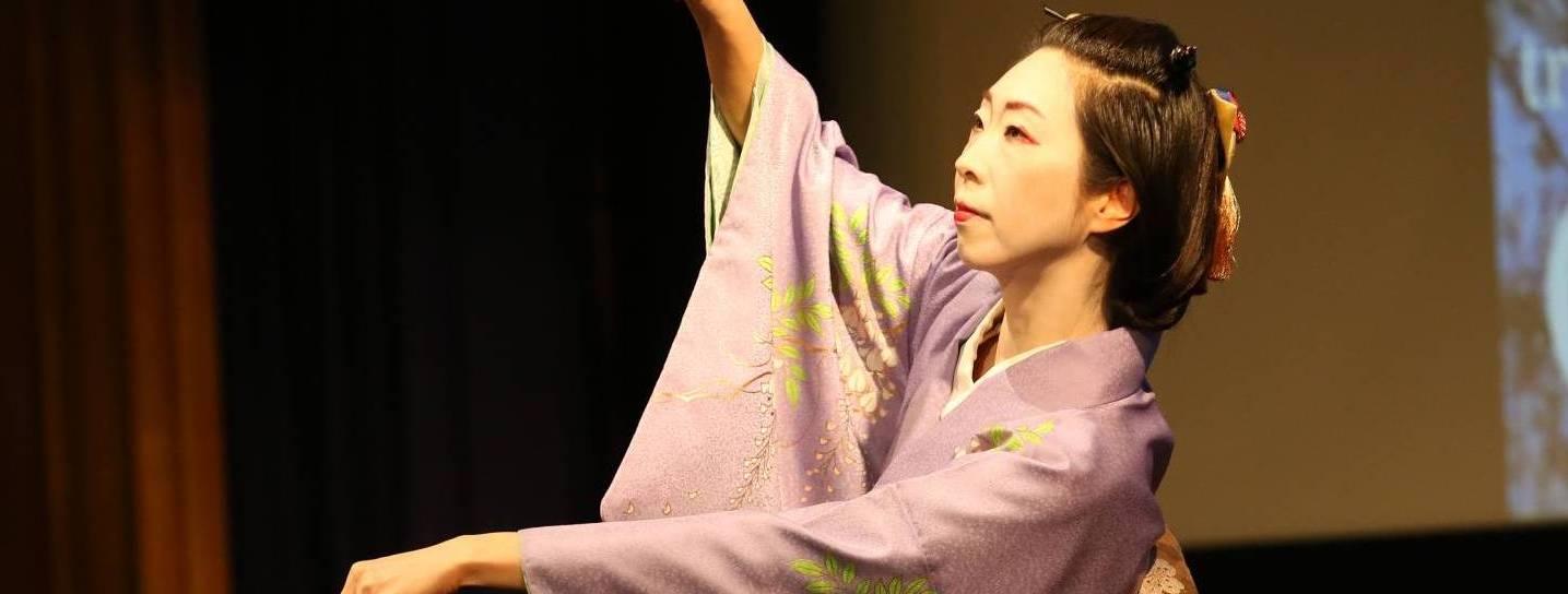 Japanfestival Berlin 2020: Tänzerin im Kimono
