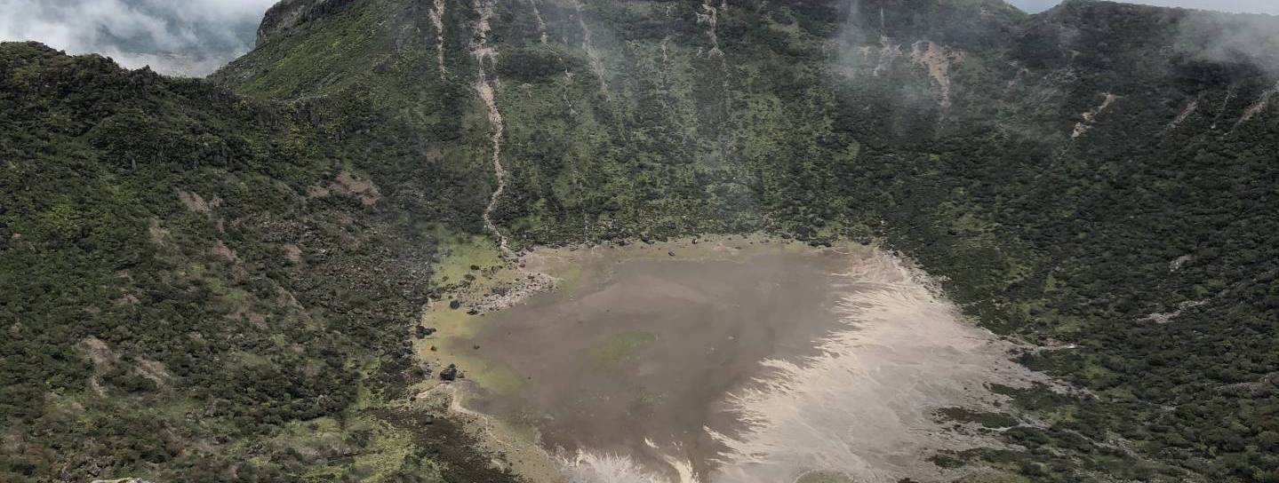 Blick auf den Karakuni-dake