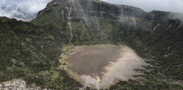 Blick auf den Karakuni-dake