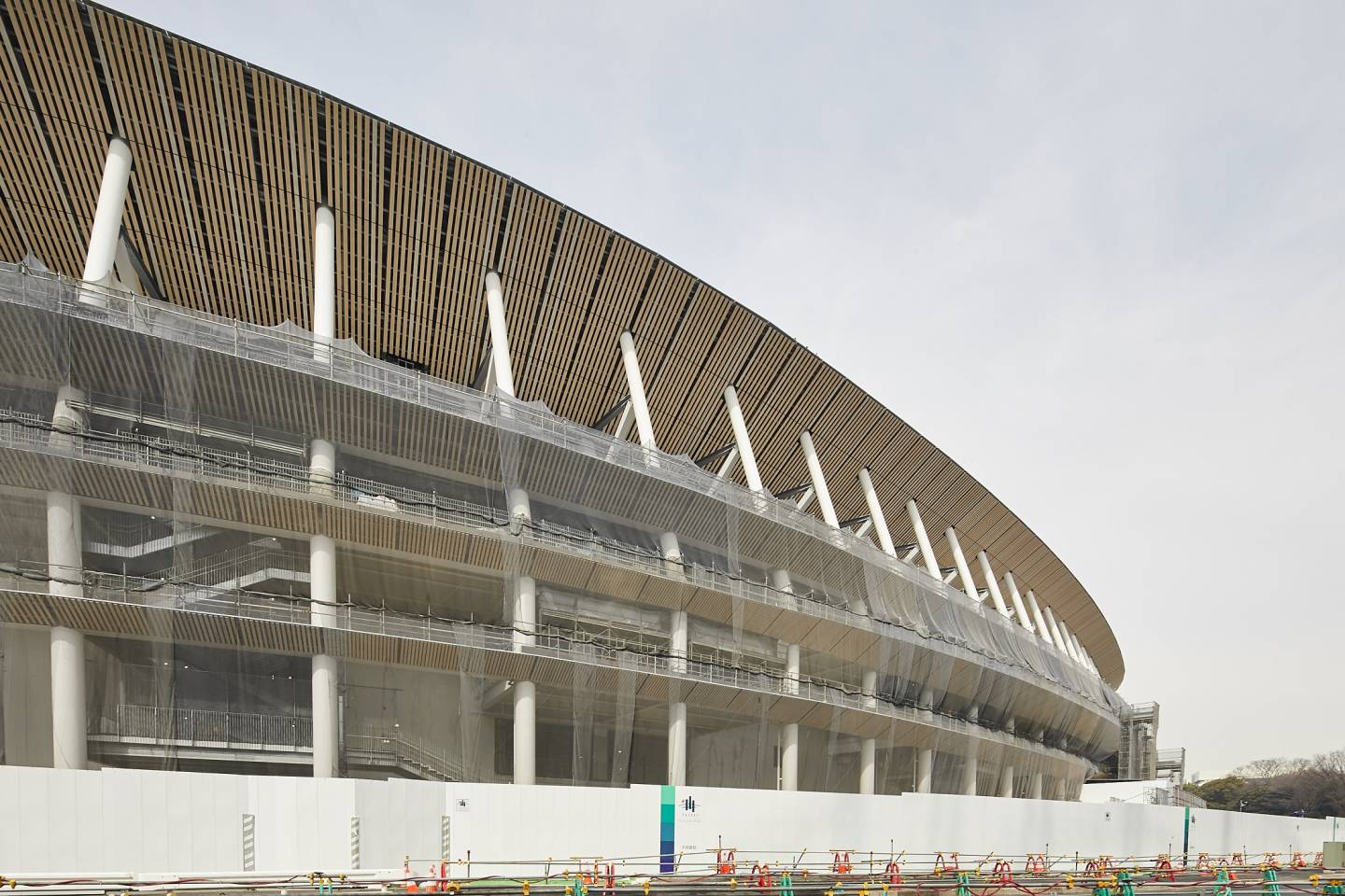 Das neue Olympiastadion in Tôkyô