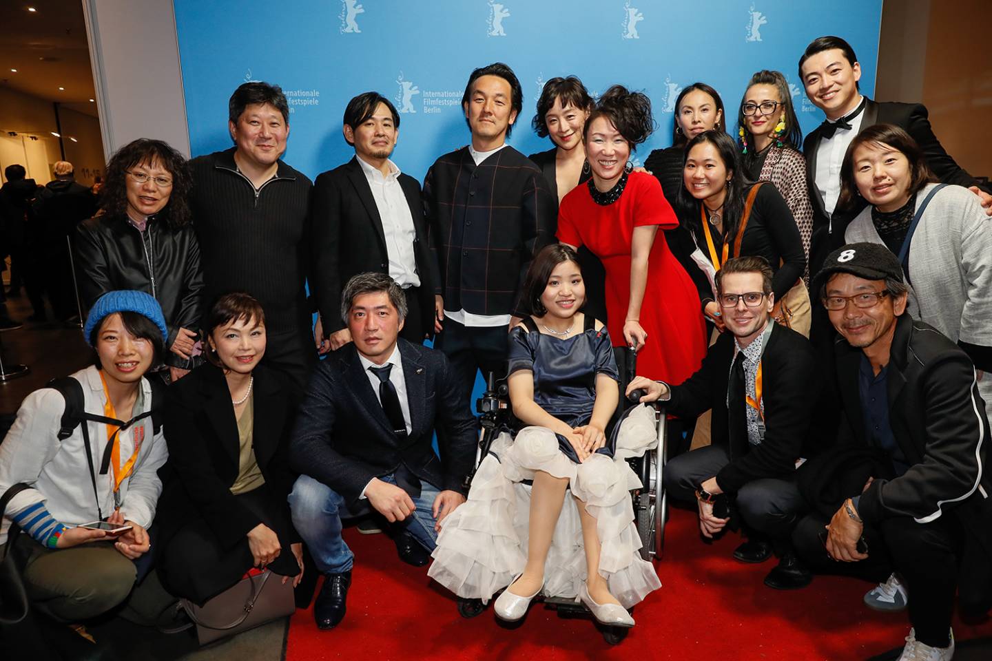 Ensemble Foto von 37 Seconds auf der Berlinale