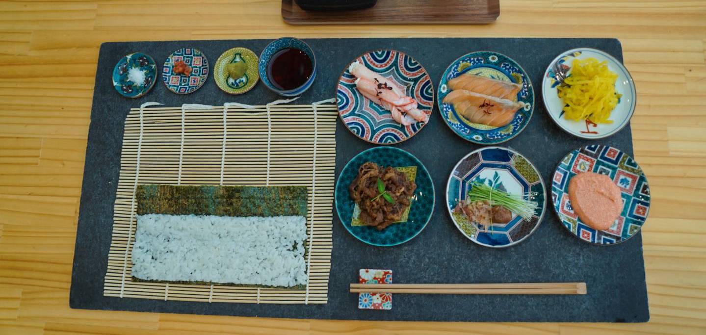 Sushi-Menü zum selbst machen