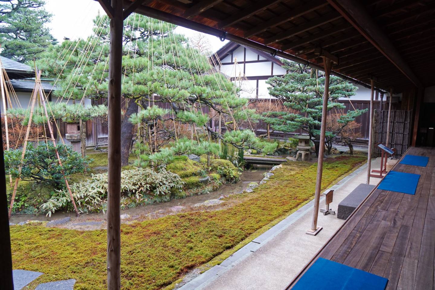 Japanischer Garten in der Seisonkaku-Villa