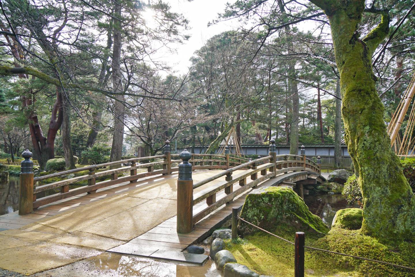Eingang zum Kenrokuen-Garten in Kanazawa