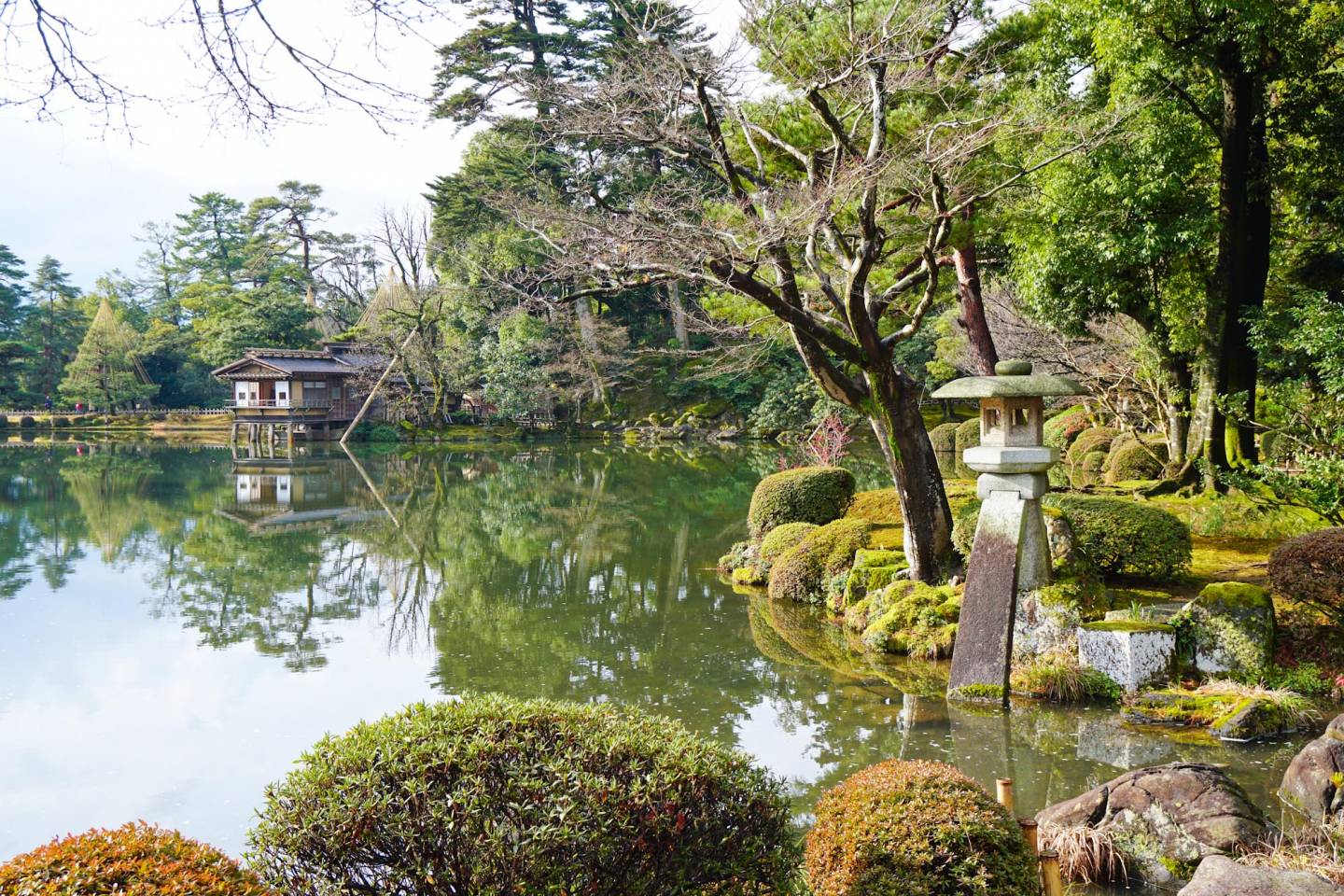 Kenrokuen-Garten in Kanazawa