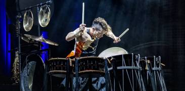 Taiko-Künstler Taniguchi Takuya