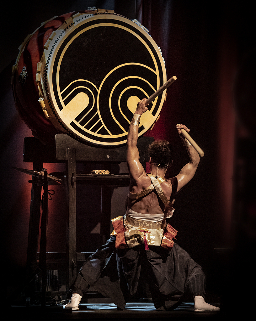 Taiko-Künstler Taniguchi Takuya