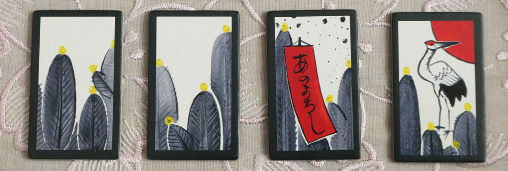 Hanafuda Januar-Karten