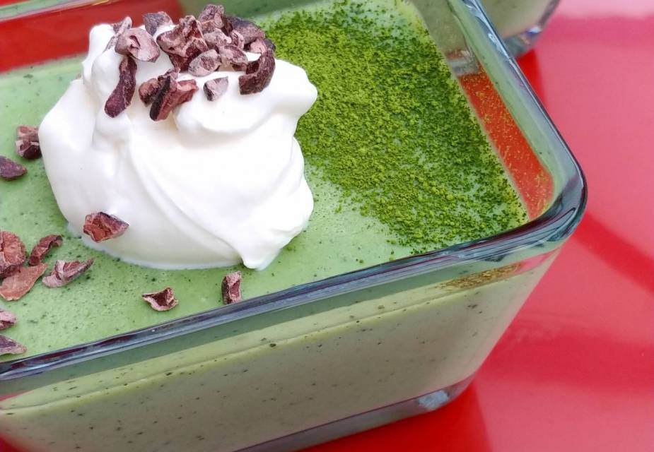 Matcha Latte Pudding