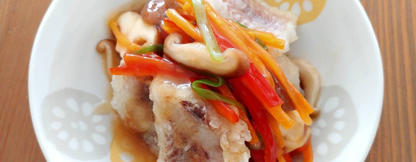 Seelachs mit Ankake-Sauce