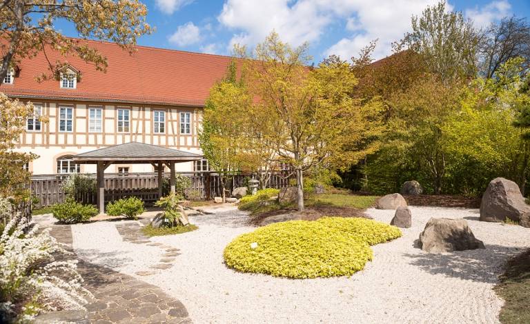 Japanischer Garten im Schlosspark Zeitz