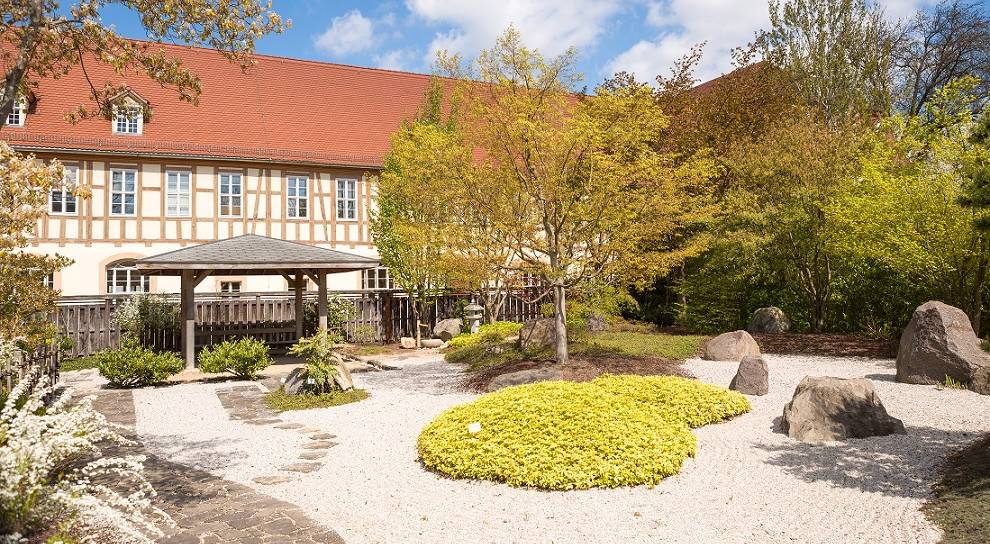 Japanischer Garten im Schlosspark Zeitz