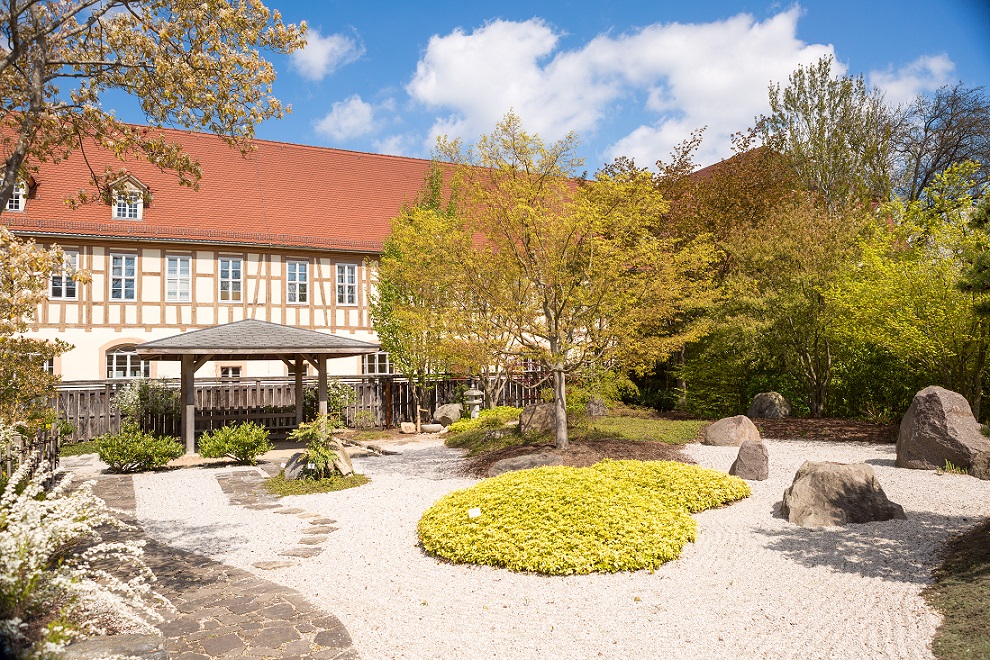 Japanischer Garten im Schlosspark Zeitz