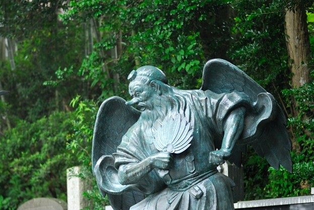 Tengu-Statue