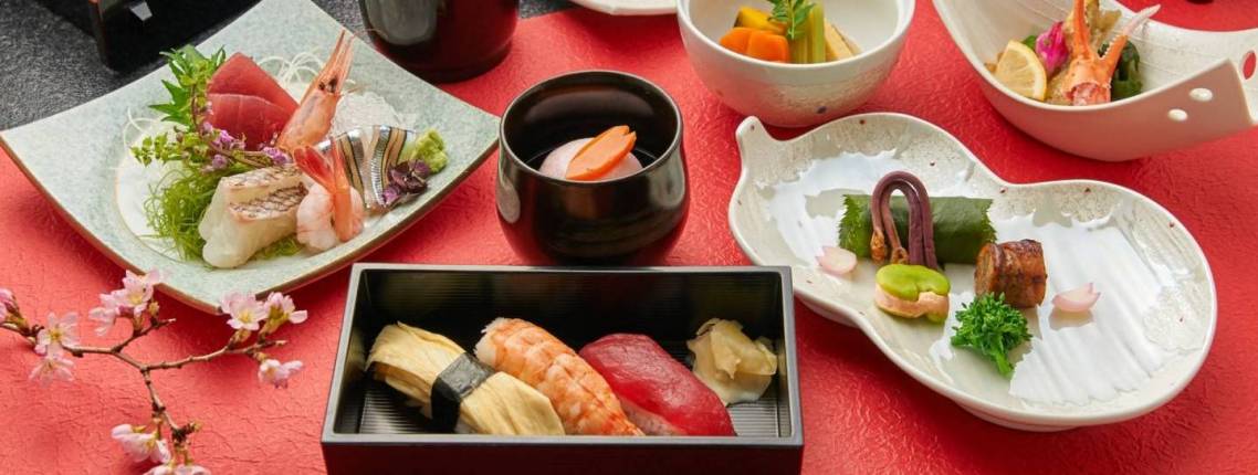Japanisches Kaiseki-Menü
