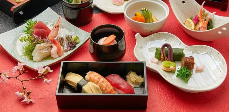 Japanisches Kaiseki-Menü