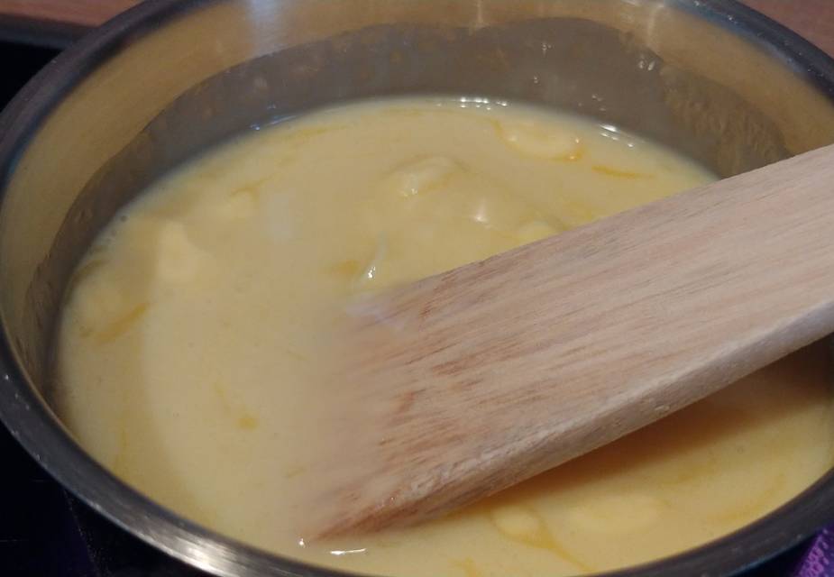 Butter-Kondensmilch-Mischung