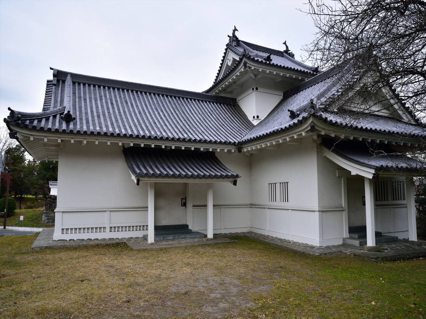 Ruinen von Schloss Aoba in Sendai