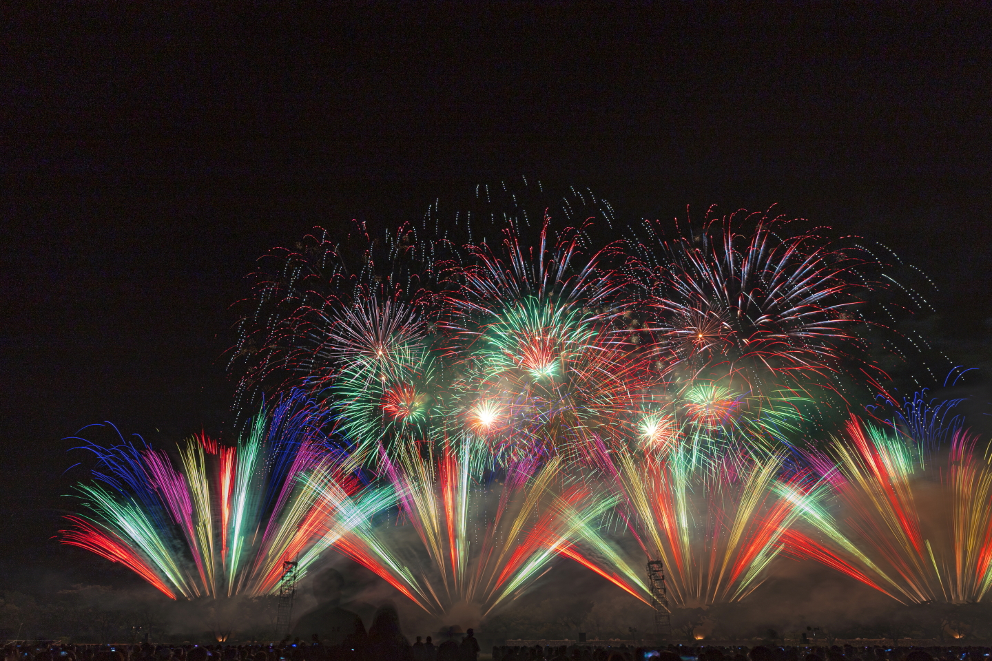 Feuerwerk in Numata