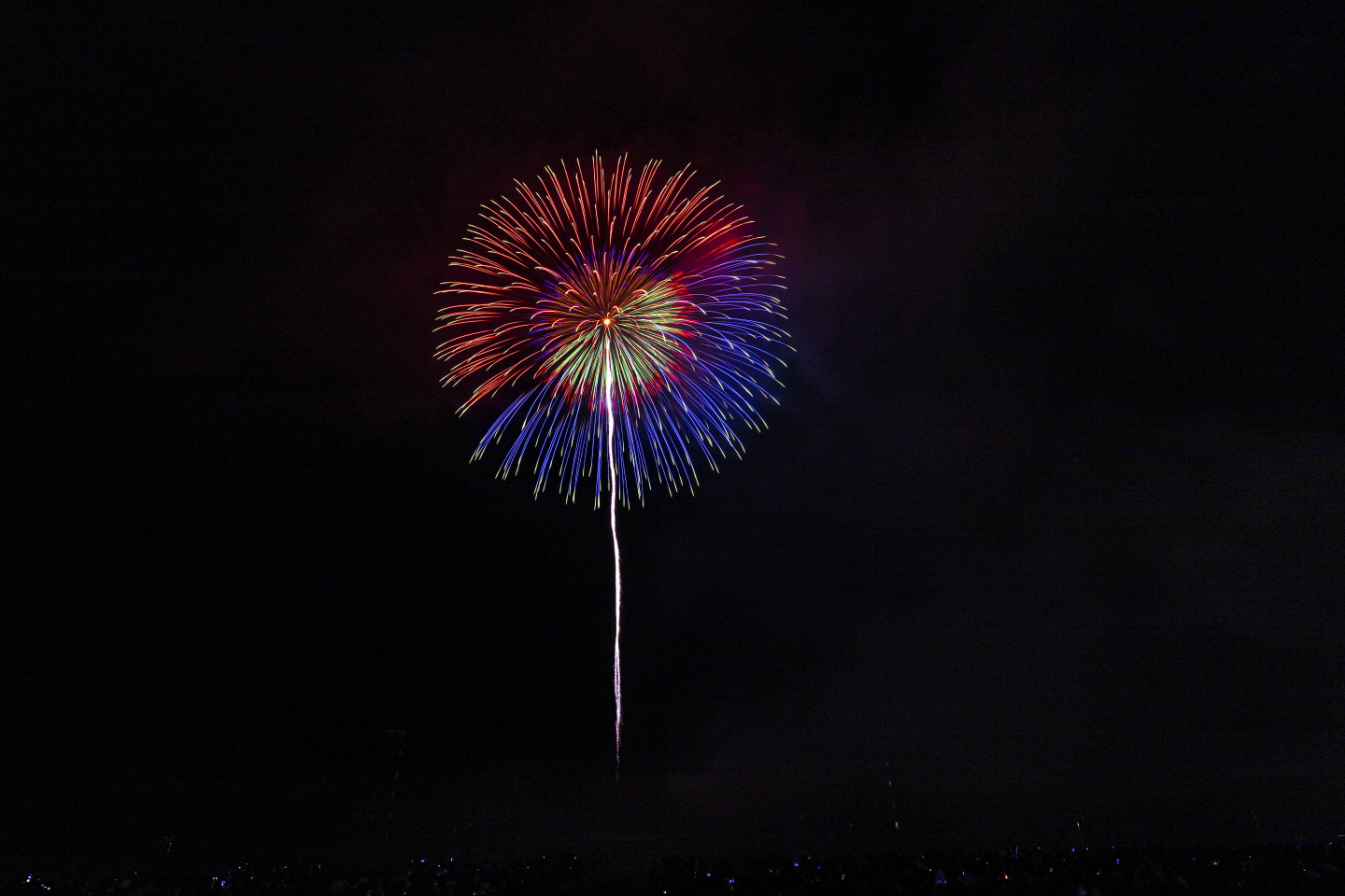 Feuerwerk in Numata