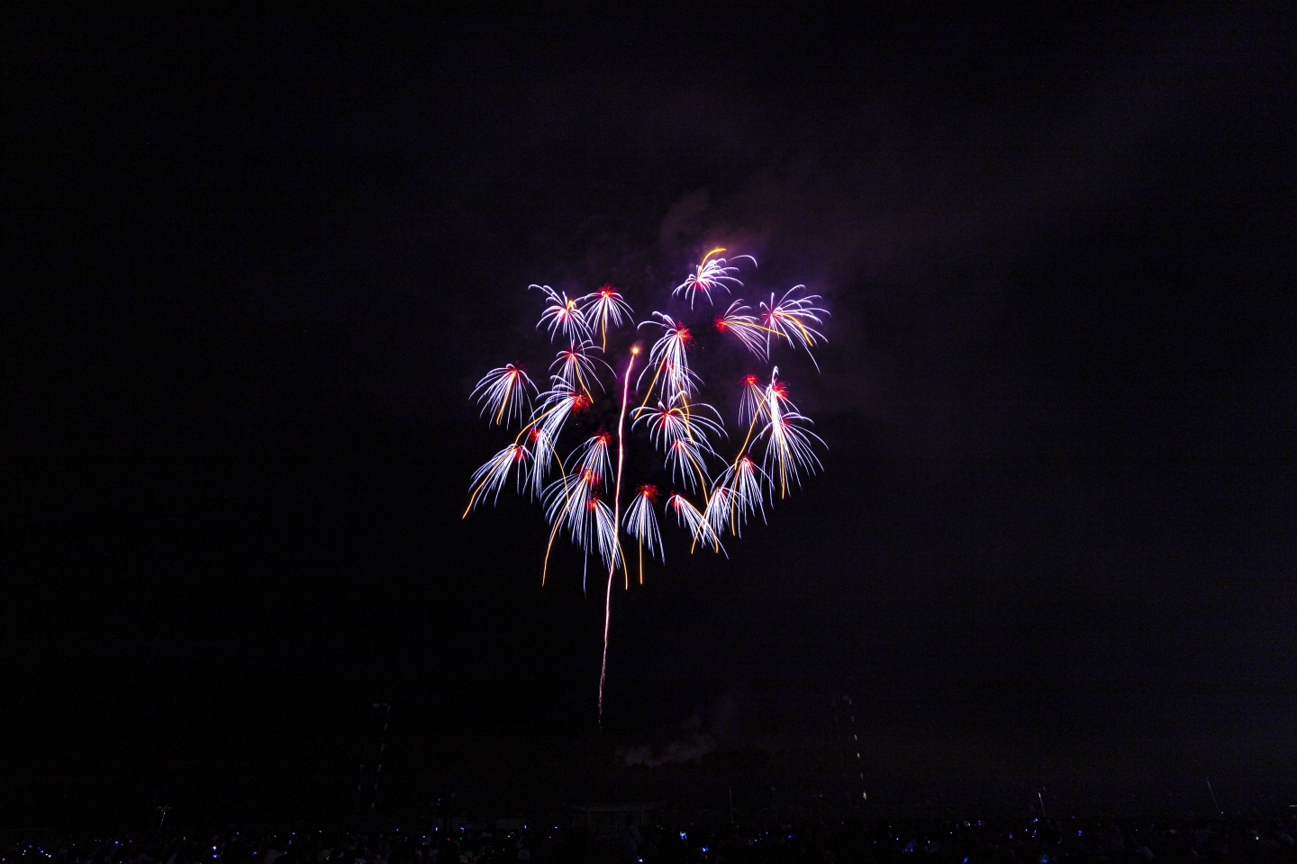 Feuerwerk in Numata