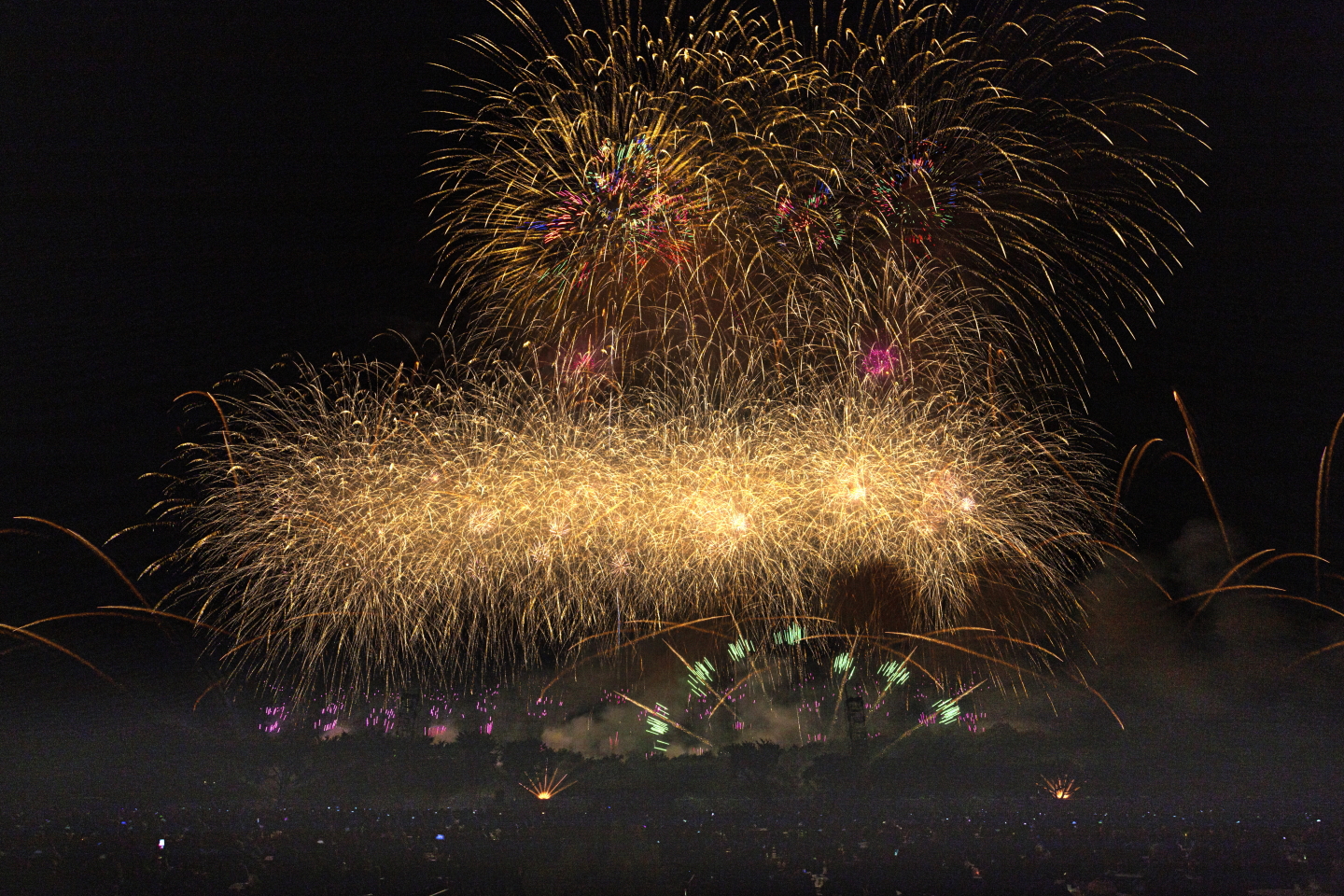 Feuerwerk in Numata