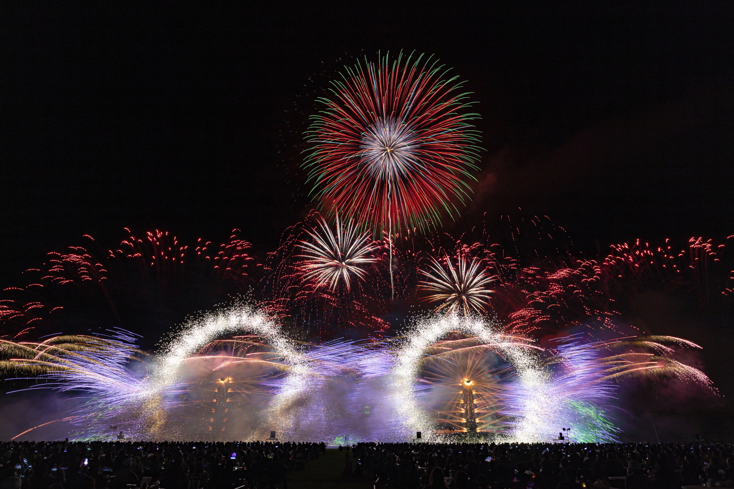 Feuerwerk in Numata